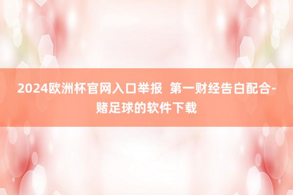2024欧洲杯官网入口举报  第一财经告白配合-赌足球的软件下载