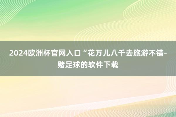 2024欧洲杯官网入口“花万儿八千去旅游不错-赌足球的软件下载