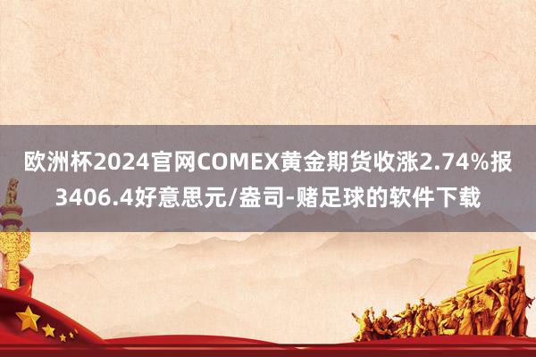 欧洲杯2024官网COMEX黄金期货收涨2.74%报3406.4好意思元/盎司-赌足球的软件下载