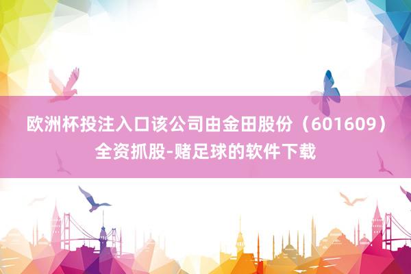 欧洲杯投注入口该公司由金田股份（601609）全资抓股-赌足球的软件下载