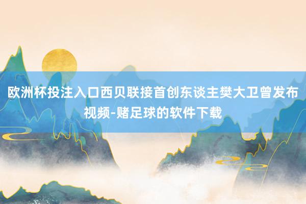 欧洲杯投注入口西贝联接首创东谈主樊大卫曾发布视频-赌足球的软件下载