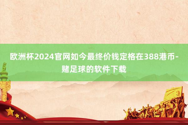欧洲杯2024官网如今最终价钱定格在388港币-赌足球的软件下载